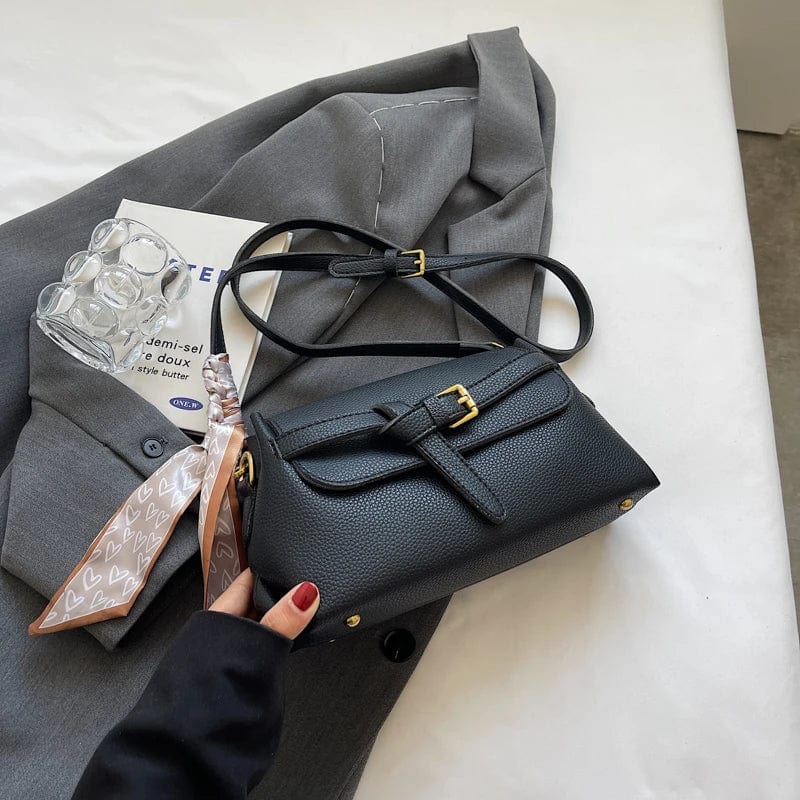 Sac à main femme en similicuir, format 26 cm, quatre coloris, noir