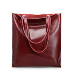 Sac à main femme en cuir de vachette zippé, six coloris, rouge