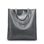 Sac à main femme en cuir de vachette zippé, six coloris, gris
