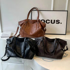 Grand sac cabas femme en similicuir pour les cours et le bureau