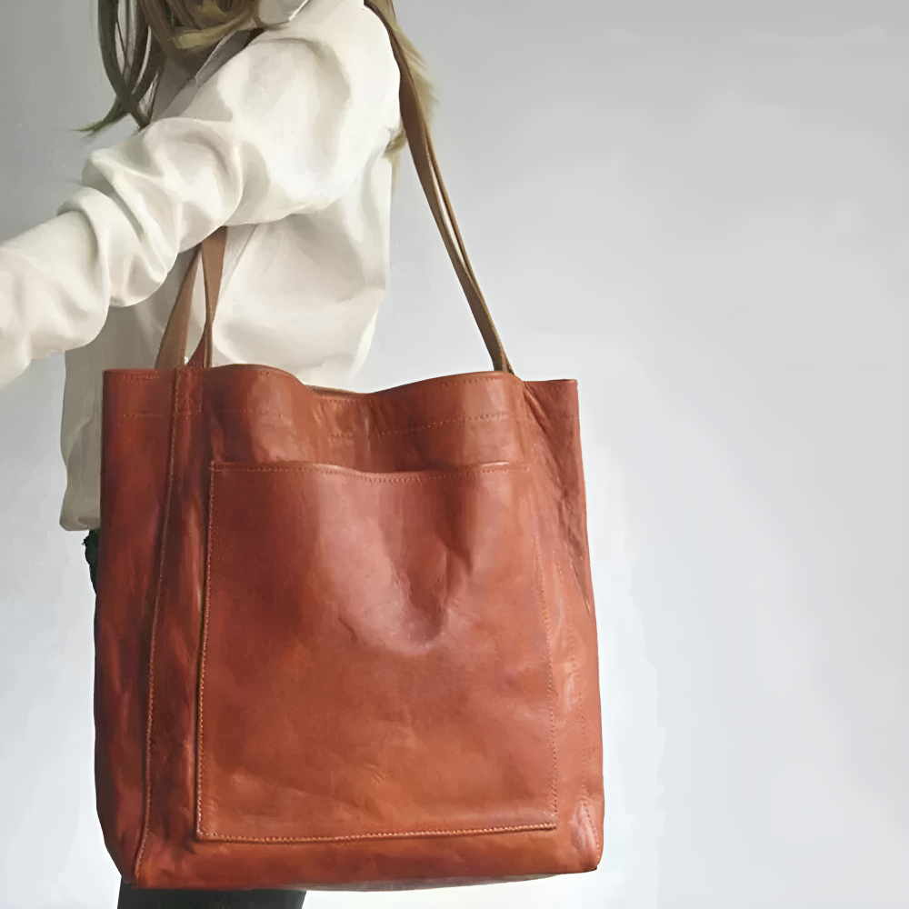 Grand sac à main femme à poignées et bandoulière amovible