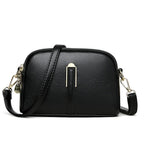 Sac à main femme en similicuir, bandoulière réglable, noir