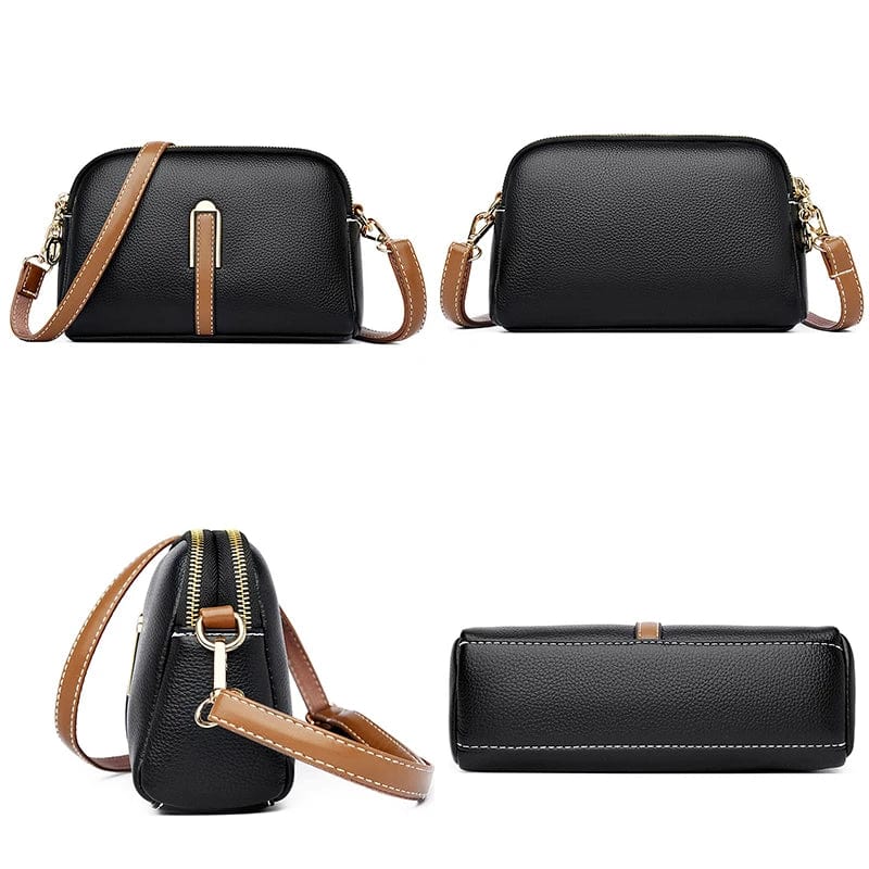 Sac à main femme en similicuir végan, bandoulière ajustable