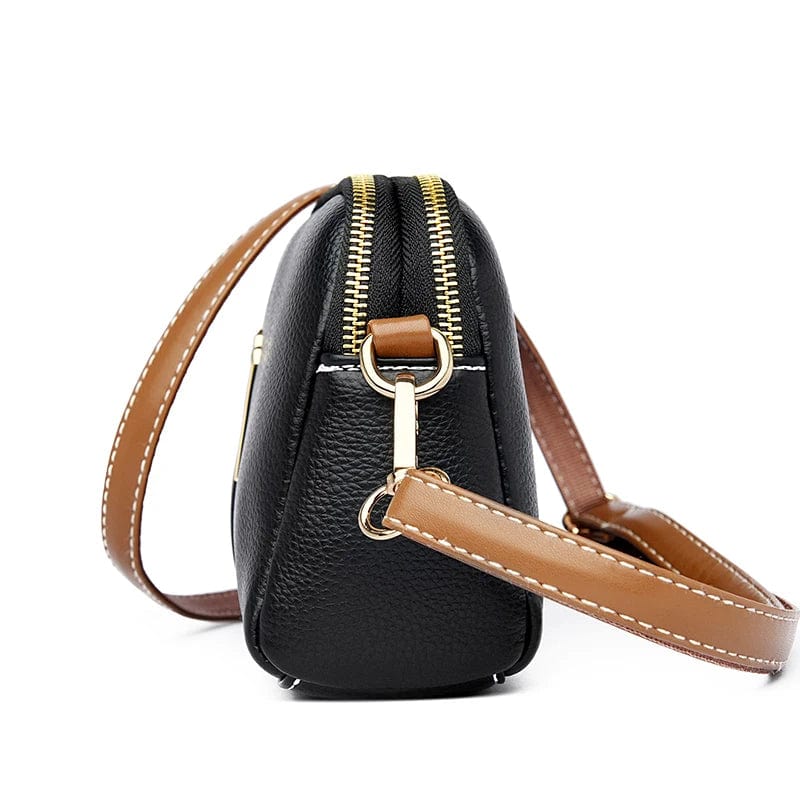 Sac à main femme en similicuir végan, bandoulière ajustable