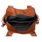 Sac à main femme en similicuir, bandoulière amovible, six coloris