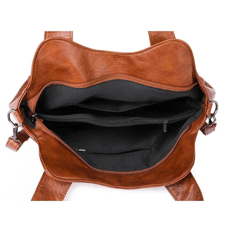Sac à main femme en similicuir, bandoulière amovible, six coloris