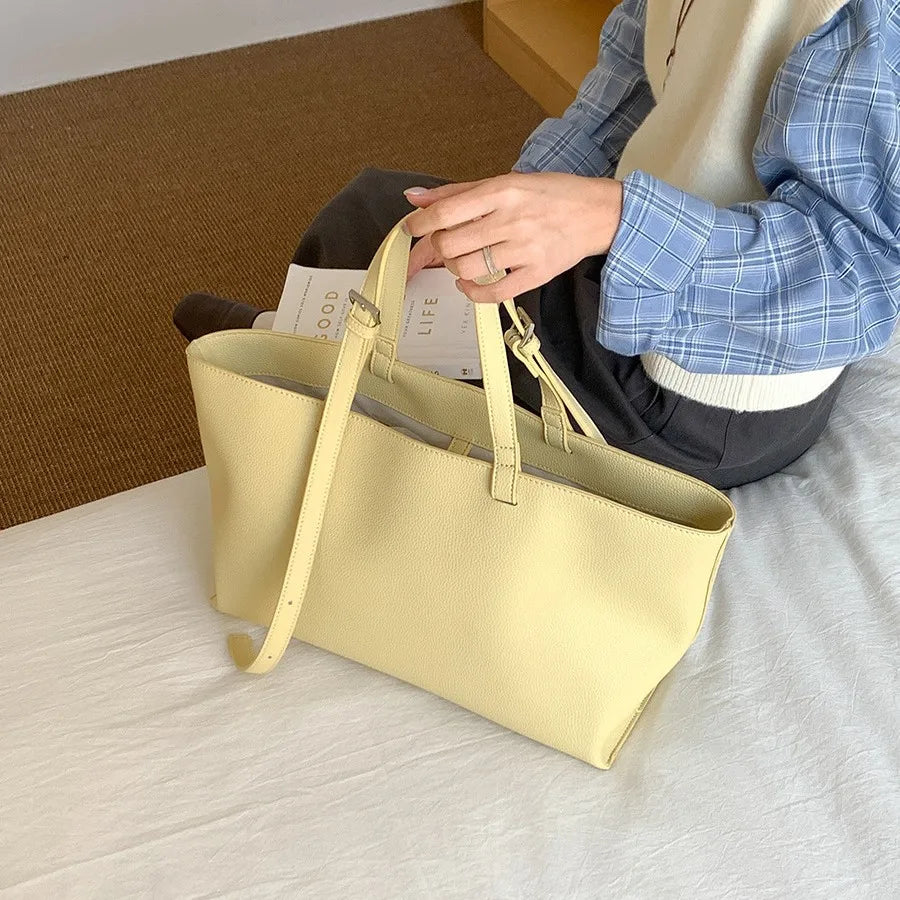 Sac à main femme en similicuir texturé, anses réglables