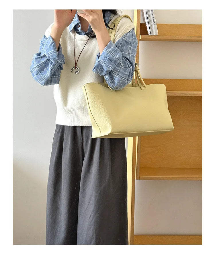 Sac à main femme en similicuir texturé, anses réglables