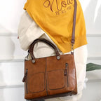 Sac à main femme épuré, marron, noir ou gris