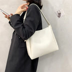 Sac porté épaule femme en similicuir mat, anse réglable