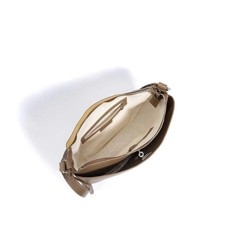 Sac hobo femme en similicuir, anse réglable, cinq coloris