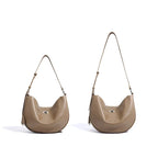 Sac hobo femme en similicuir, anse réglable, cinq coloris