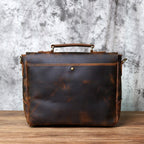 Sacoche homme en cuir pour ordinateur 16 pouces, trois coloris