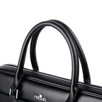 Sac à main homme motif crocodile, ordinateur 14 pouces