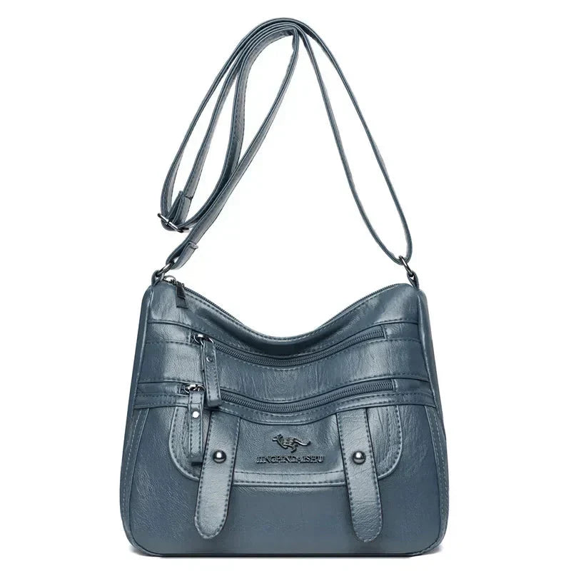 Sac à main structuré femme, poignées et bandoulière amovible