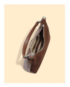 Petit sac à main femme en daim et cuir, poignée courte