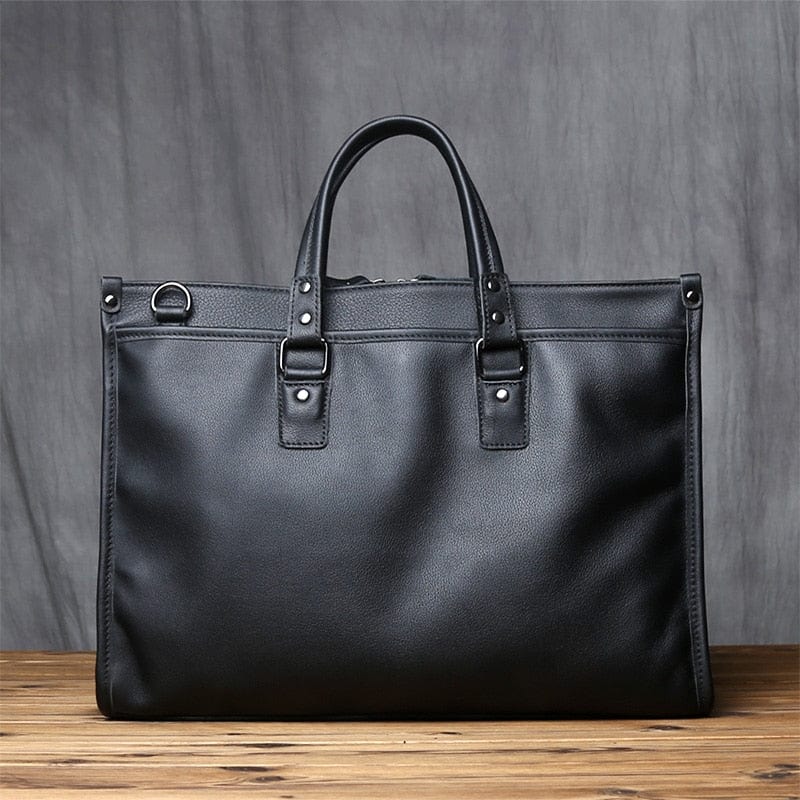 Sac à main homme noir, petit ou grand format