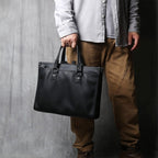 Sac à main homme noir, petit ou grand format