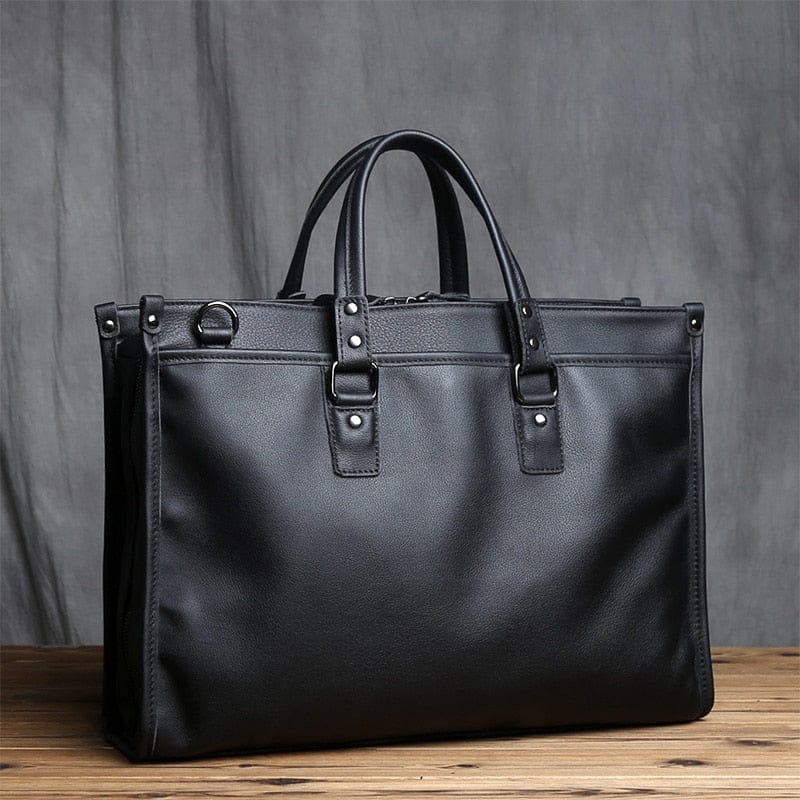 Sac à main homme noir, petit ou grand format