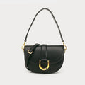 Sac à main femme en similicuir à compartiments, trois coloris, noir