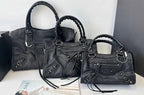 Sac à main femme en similicuir, bandoulière amovible, quatre formats