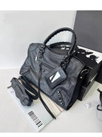 Sac à main femme en similicuir, bandoulière amovible, quatre formats