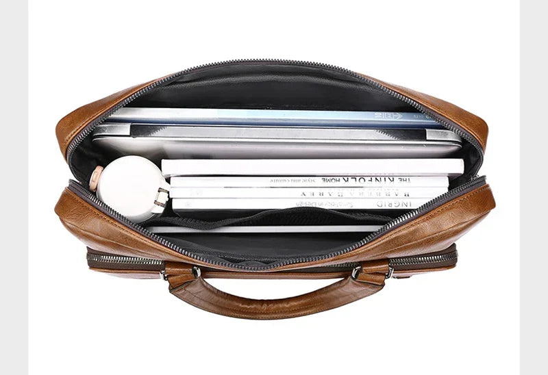 Sac professionnel femme en similicuir pour ordinateur