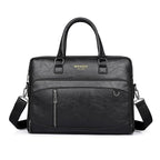 Sac professionnel femme en similicuir pour ordinateur, noir