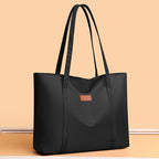 Grand sac à main rectangulaire femme noir, 33 x 27 cm