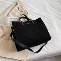 Grand cabas rigide femme noir, bandoulière amovible, 33 x 27 cm, noir