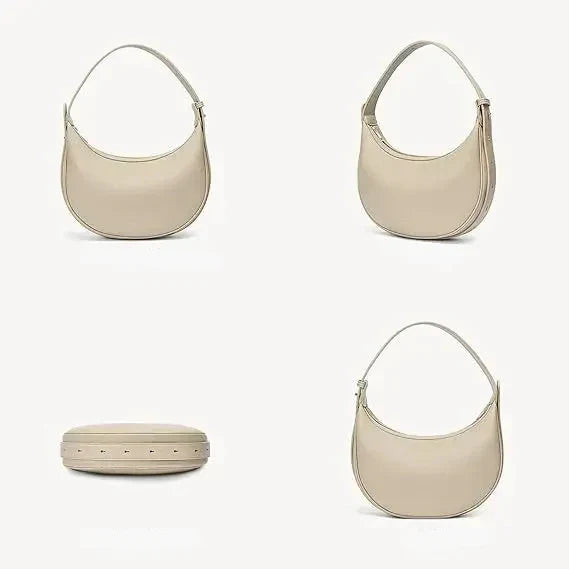 Sac à main rond femme, anse réglable, 26 x 24 cm, sept coloris