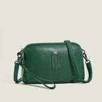 Sac à main femme en similicuir à poignées, cinq coloris, vert