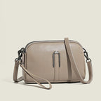 Sac à main femme en similicuir à poignées, cinq coloris, kaki