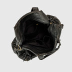 Sac fourre-tout vintage femme en similicuir vieilli