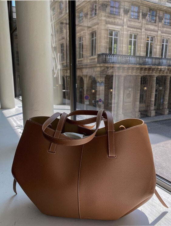 Grand sac à main femme style vintage, anses courtes et bandoulière