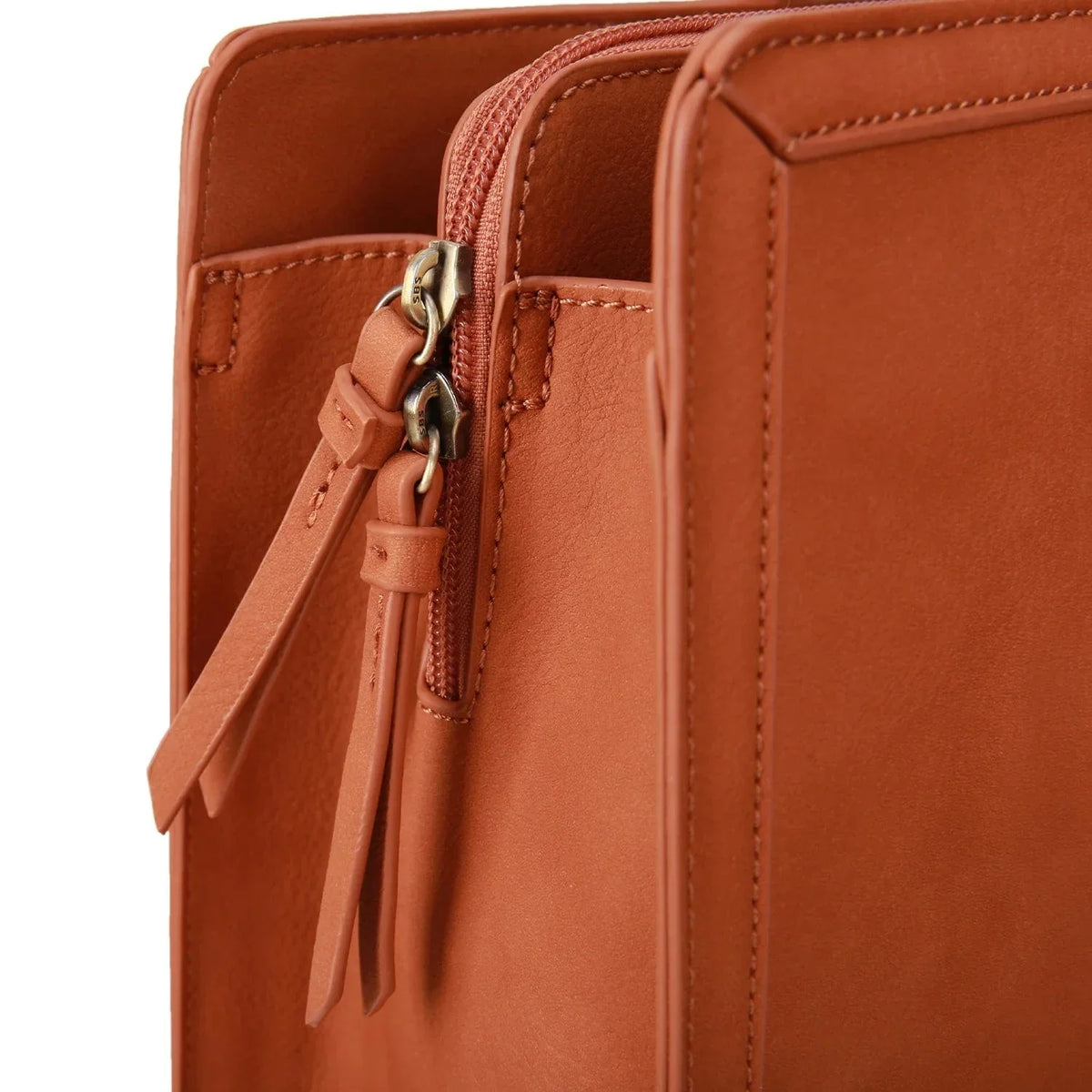 Sac ordinateur femme en similicuir 15,6 pouces, boucle aimantée