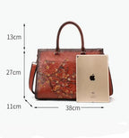 Sac ordinateur femme à motif floral, 14 pouces, cinq coloris