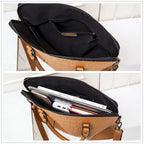 Sac ordinateur femme en similicuir, 14 pouces, 40 cm