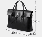 Sac ordinateur femme en cuir, 14 pouces et tablette