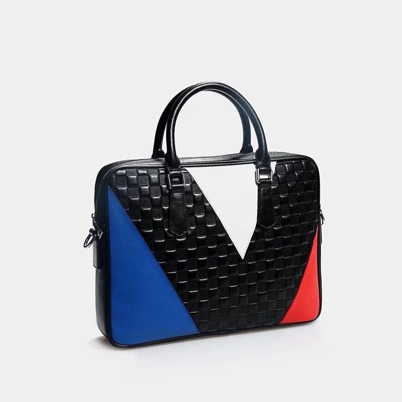 Sac ordinateur femme en cuir à bandoulière, 14 pouces