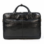 Sacoche ordinateur homme en cuir, 15,6 pouces, trois coloris