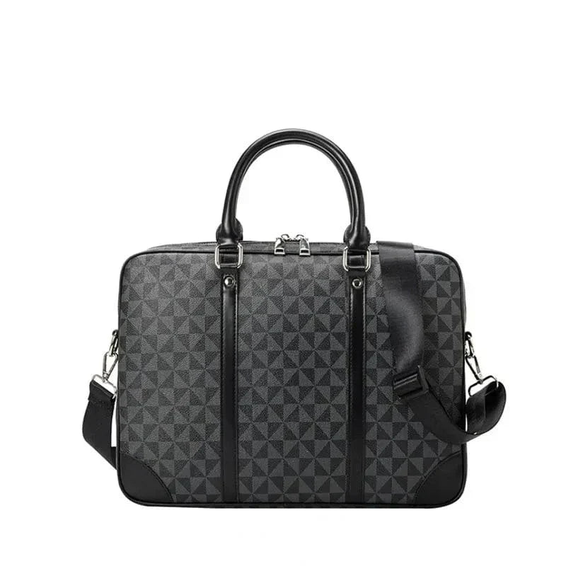 Sac ordinateur femme porté main ou épaule, 14 ou 15,6 pouces, noir