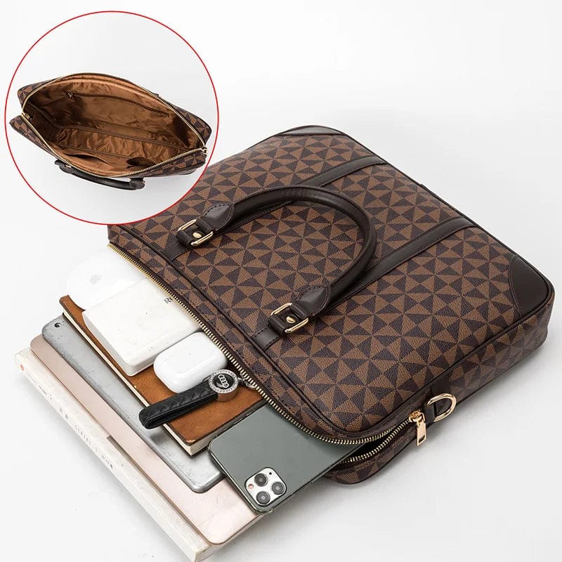 Sac ordinateur femme porté main ou épaule, 14 ou 15,6 pouces