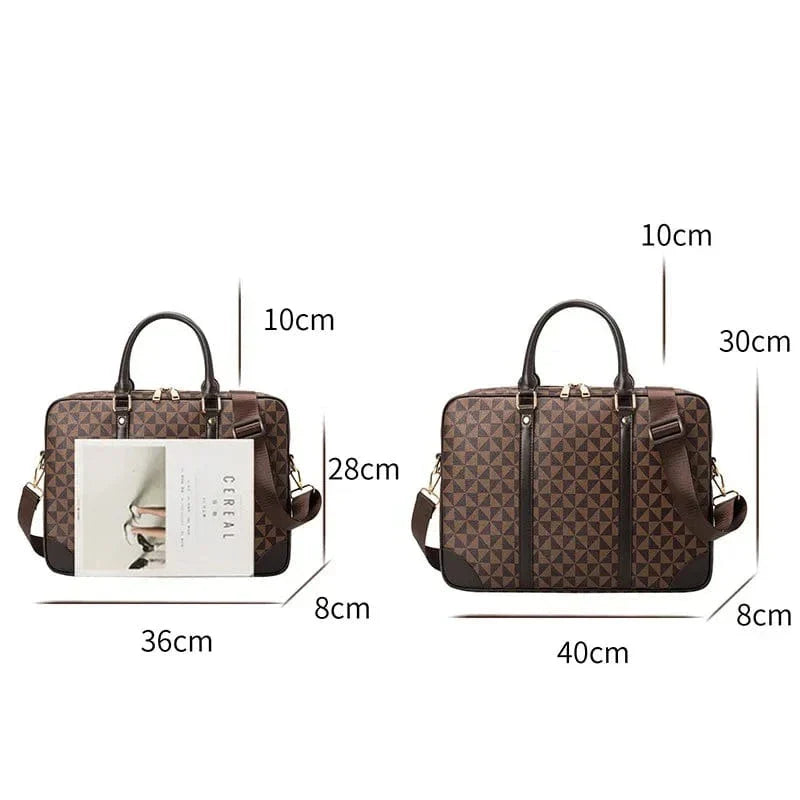 Sac ordinateur femme porté main ou épaule, 14 ou 15,6 pouces