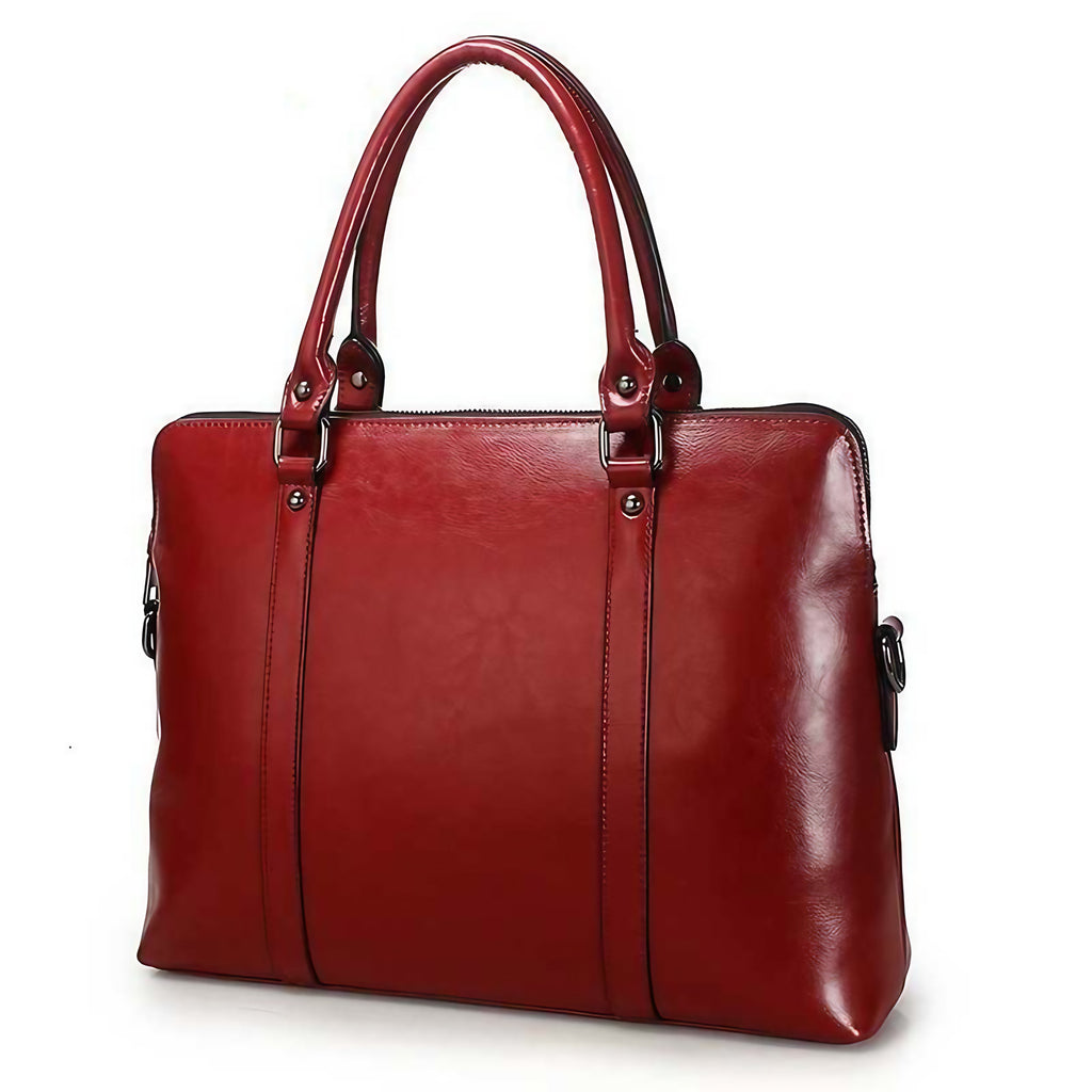Sac PC portable femme en cuir, ordinateurs de 11 à 14,6 pouces