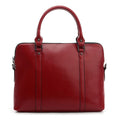 Sac PC portable femme en cuir, ordinateurs de 11 à 14,6 pouces, rouge foncé