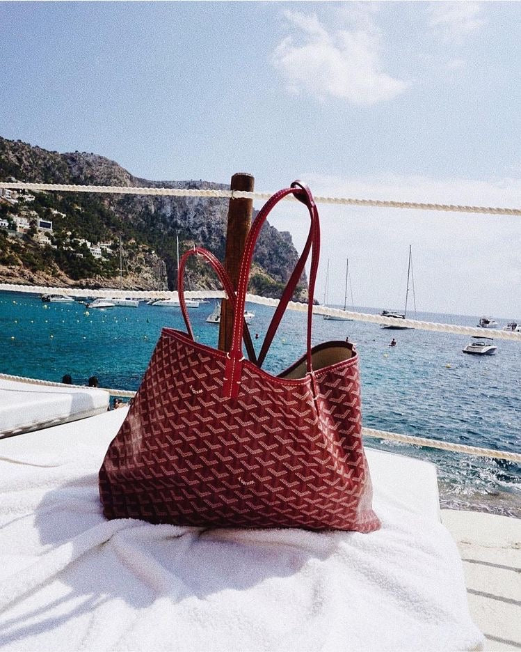 Sac cabas femme à anses, bandoulière amovible, cinq coloris, rouge