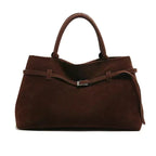 Sac à main femme 38 x 25 cm à bandoulière, trois coloris