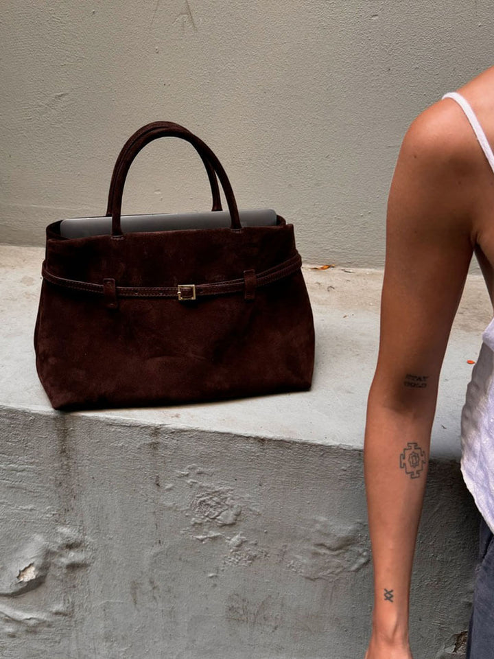 Sac à main femme 38 x 25 cm à bandoulière, trois coloris