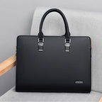Sacoche homme en cuir pour ordinateur 14 ou 15 pouces